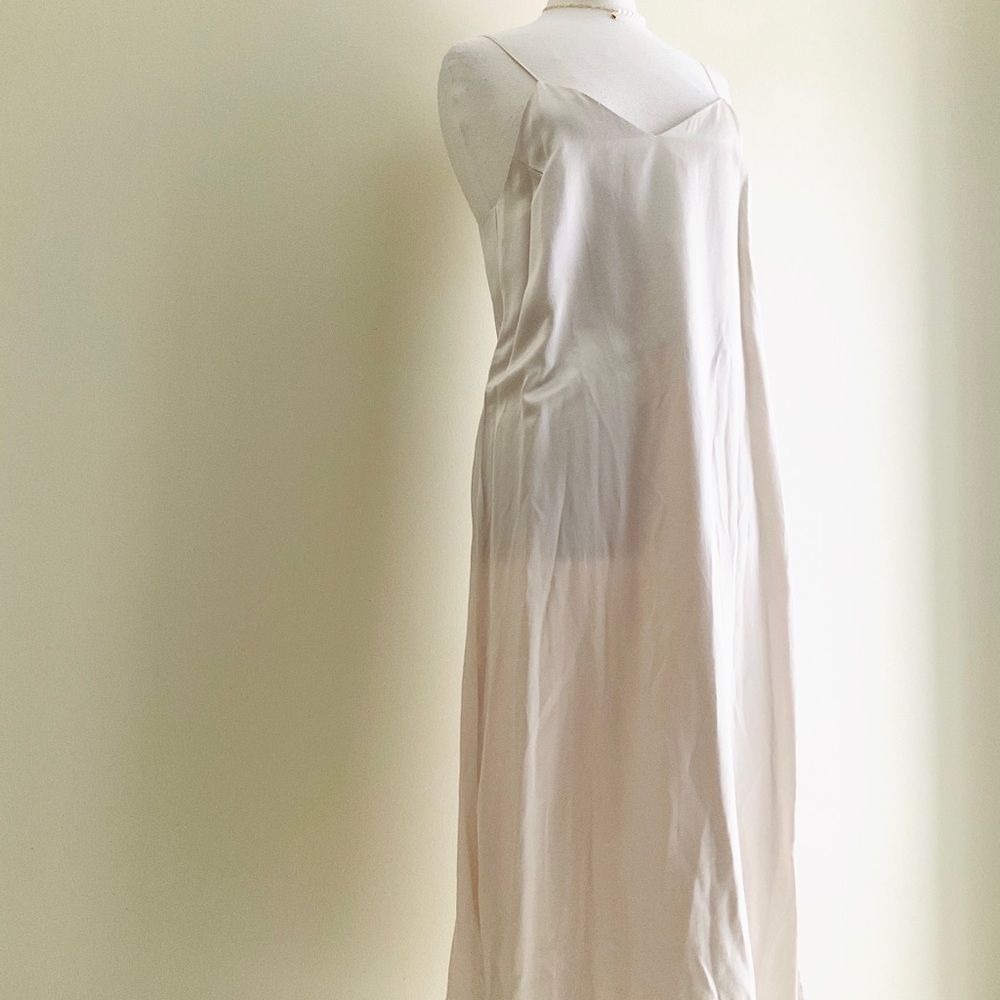 Made in Love Elegant Cream Maxi Dress